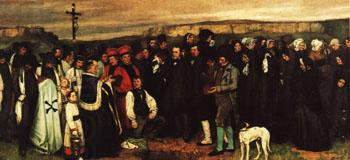 Gustave Courbet A Burial at Ornans China oil painting art